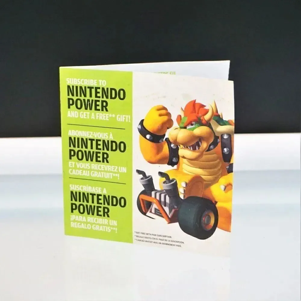 Nintendo Power Mario Kart DS Nintendo DS INSERT ONLY 2005